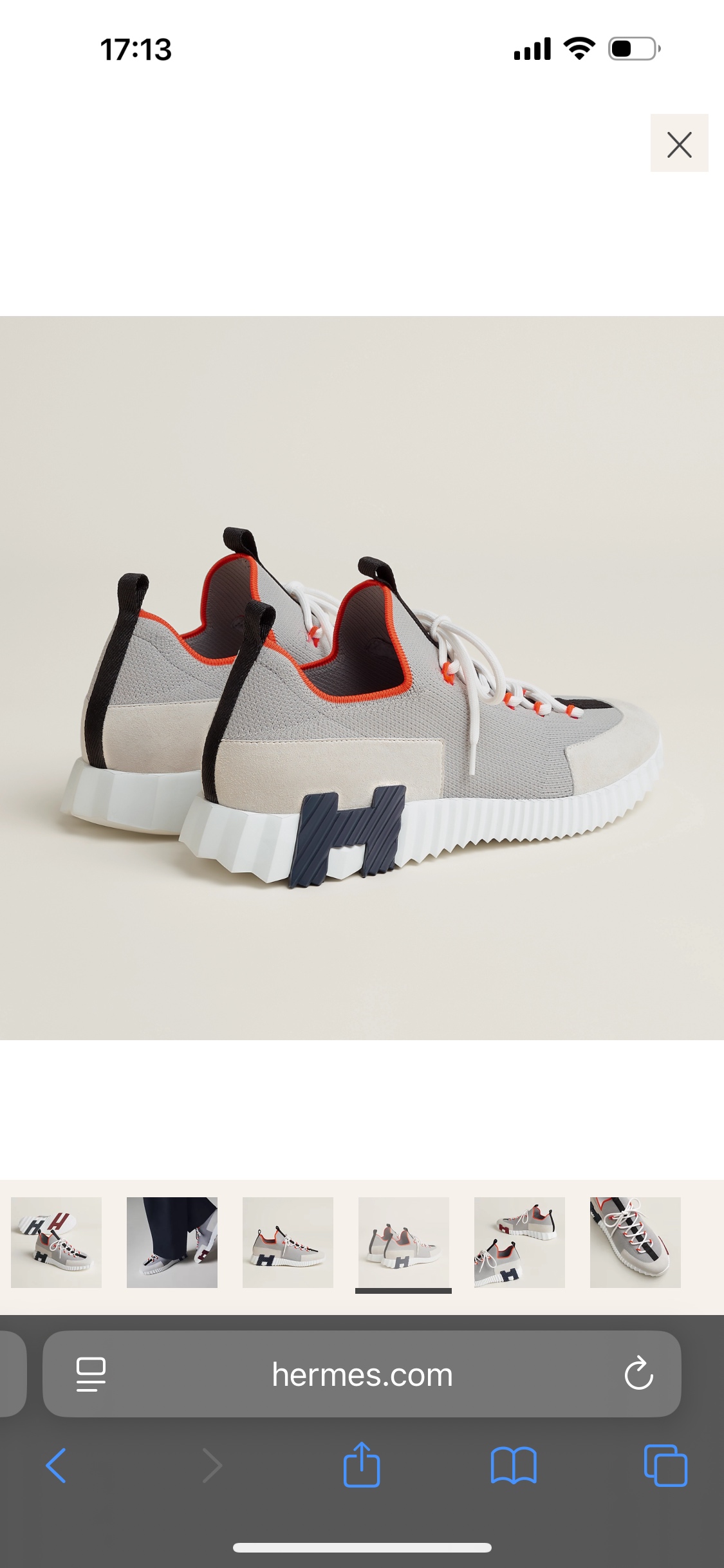 Hermès Bouncing Sneaker: Knit & Suede Goat Leather, Laceless, Urban Style 4 i1753613075484 1164 0 3