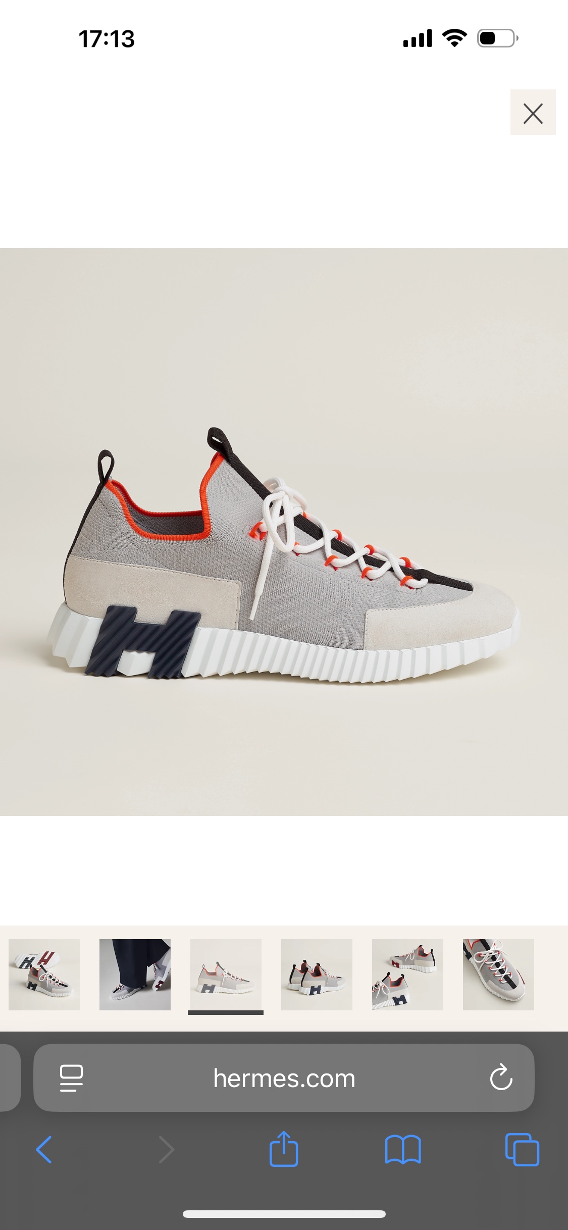 Hermès Bouncing Sneaker: Knit & Suede Goat Leather, Laceless, Urban Style 1 i1753613076096 2348 0 0