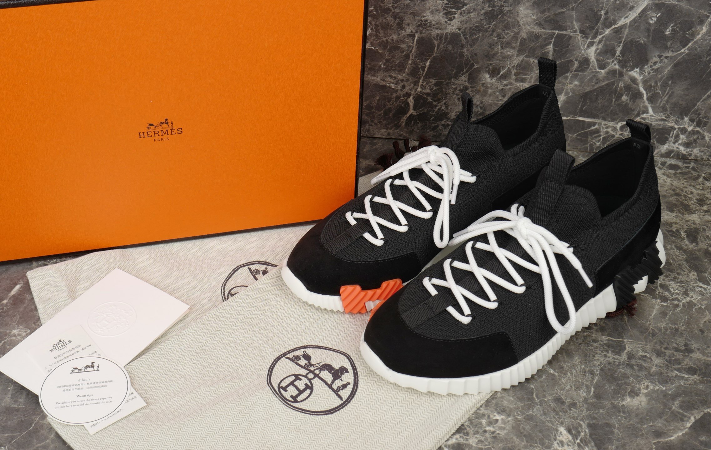 Hermes Bouncing Knit & Suede Goat Skin Sneakers: Lightweight Urban Style 1 i1753613192383 4347 0 0
