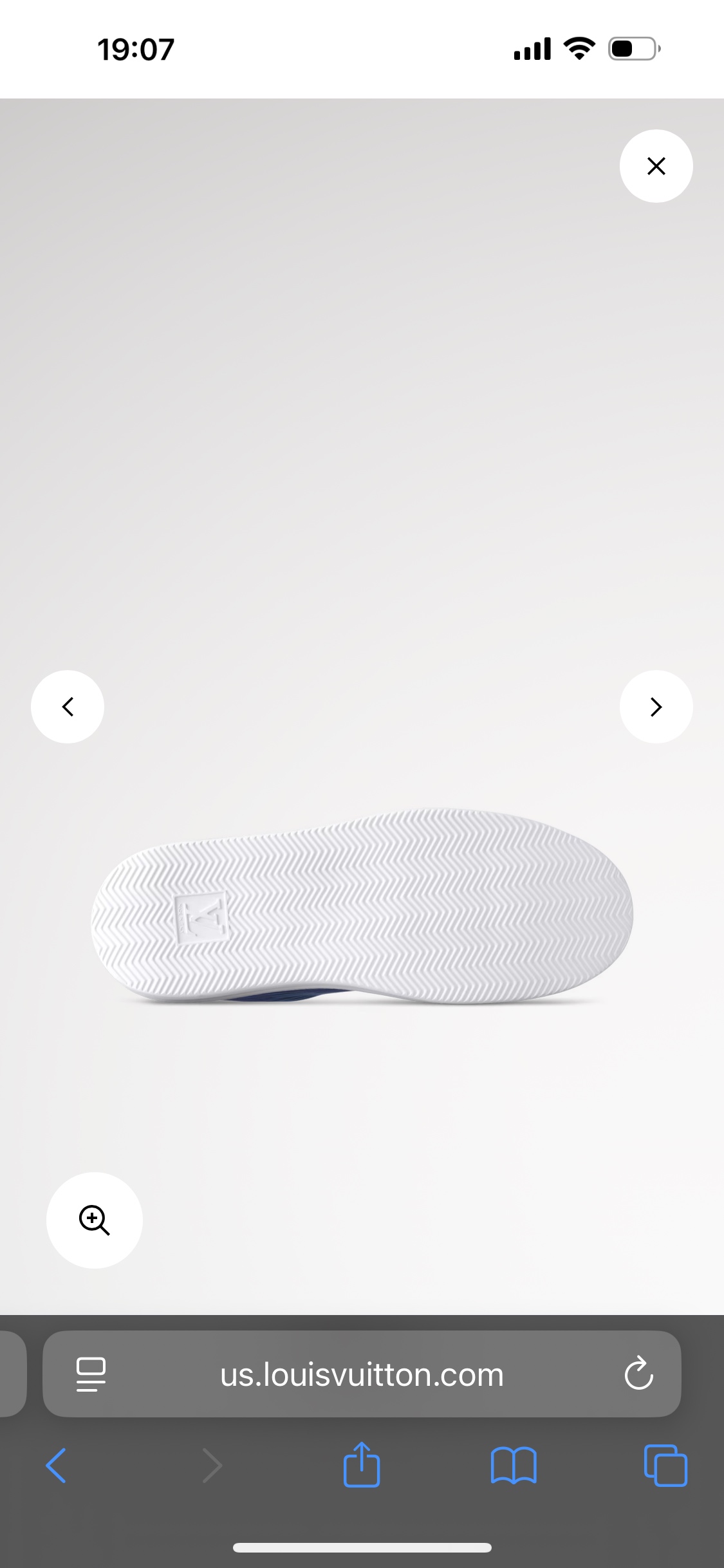 Louis Vuitton Beverly Hills Sneaker, Epi XL Suede Calf Leather, Blue 6 i1754652262678 1763 0 4