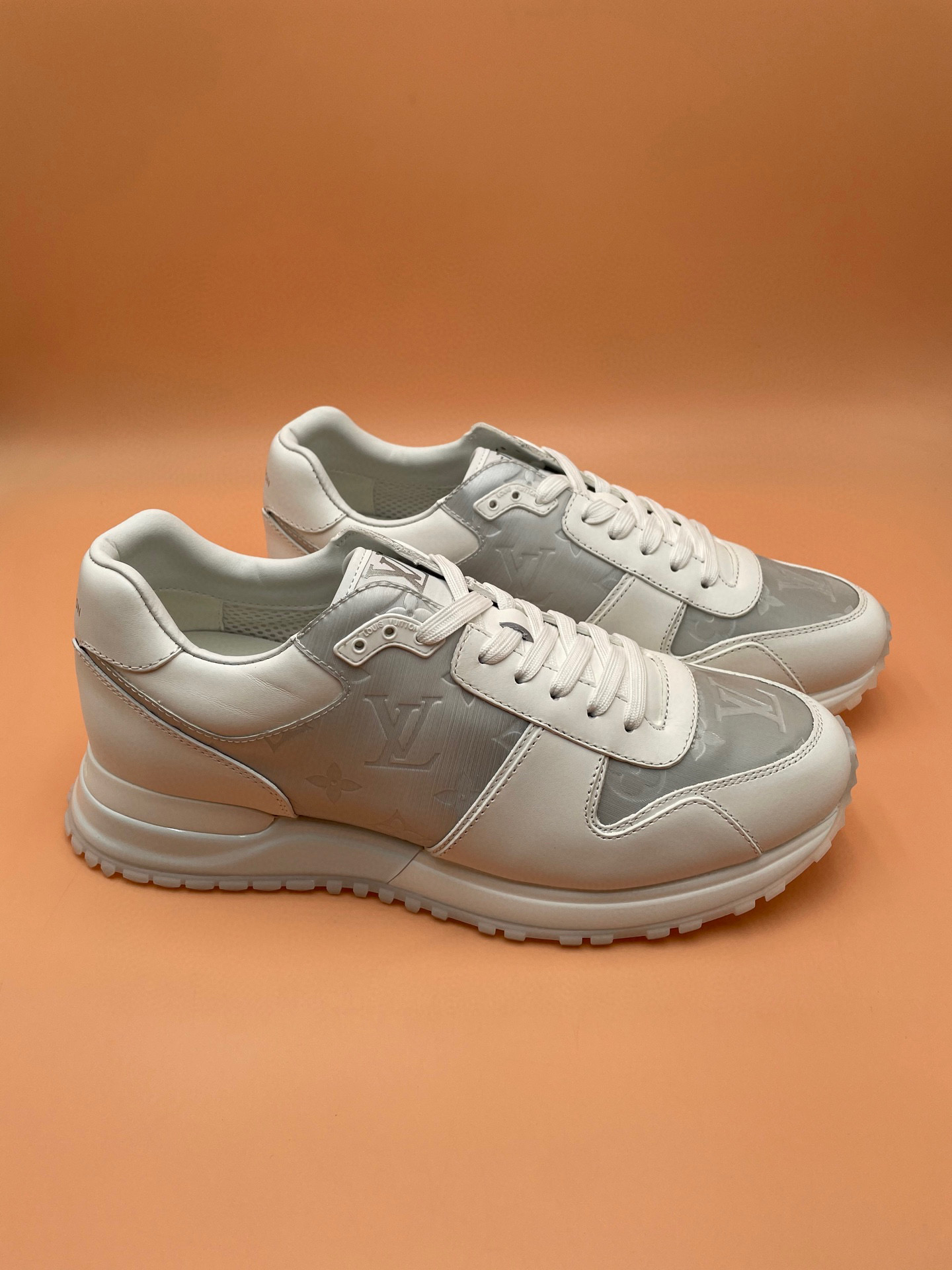 Louis Vuitton Run Away Sneaker in Jacquard Fabric with Damier Pattern 5 i1754807468697 2203 0 3