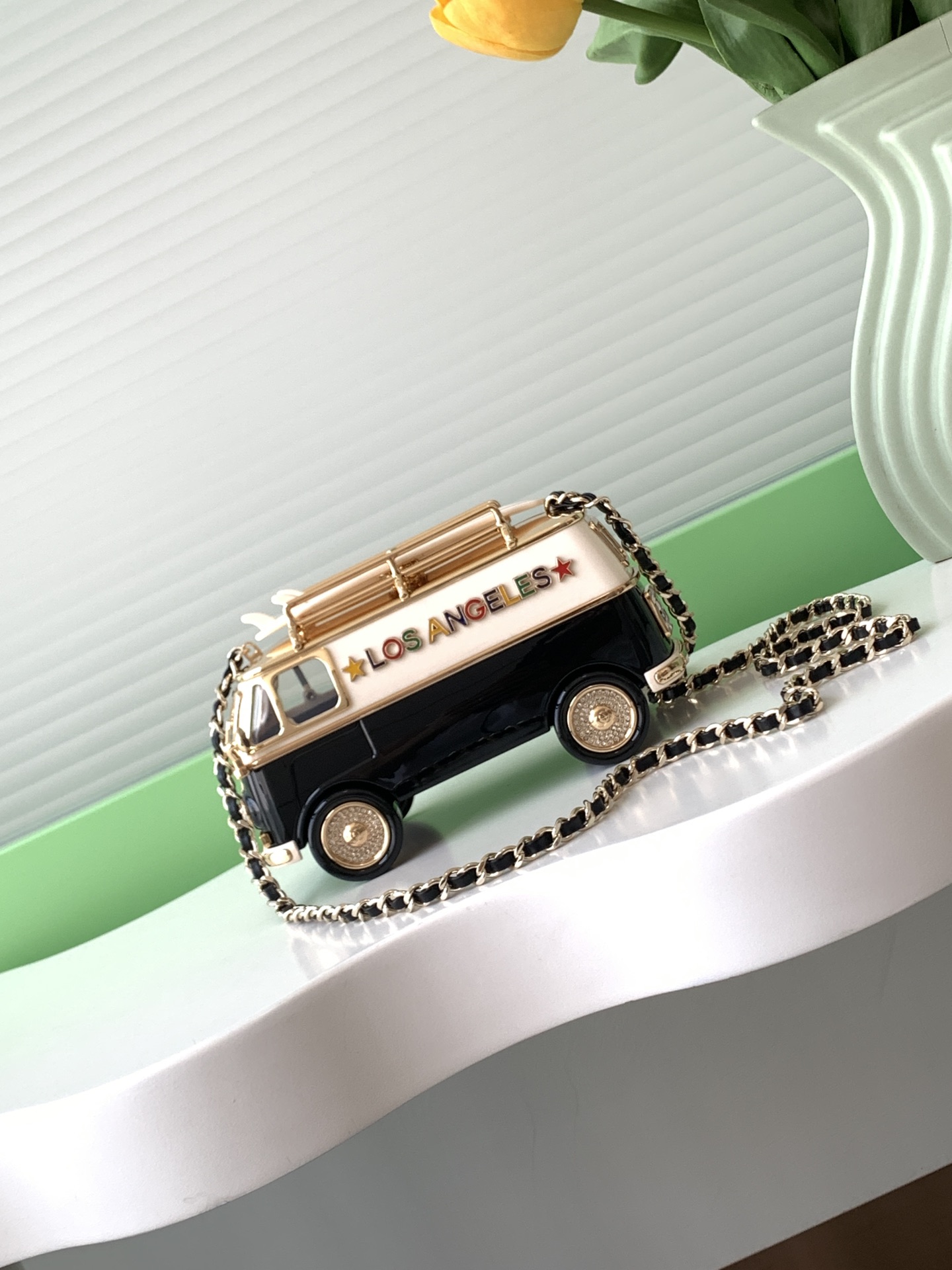 Chanel Los Angeles Show Limited Bus Car Bag, AS4590, 9.4-16-8.7cm, Full Set 4 i1728499578 5969 1