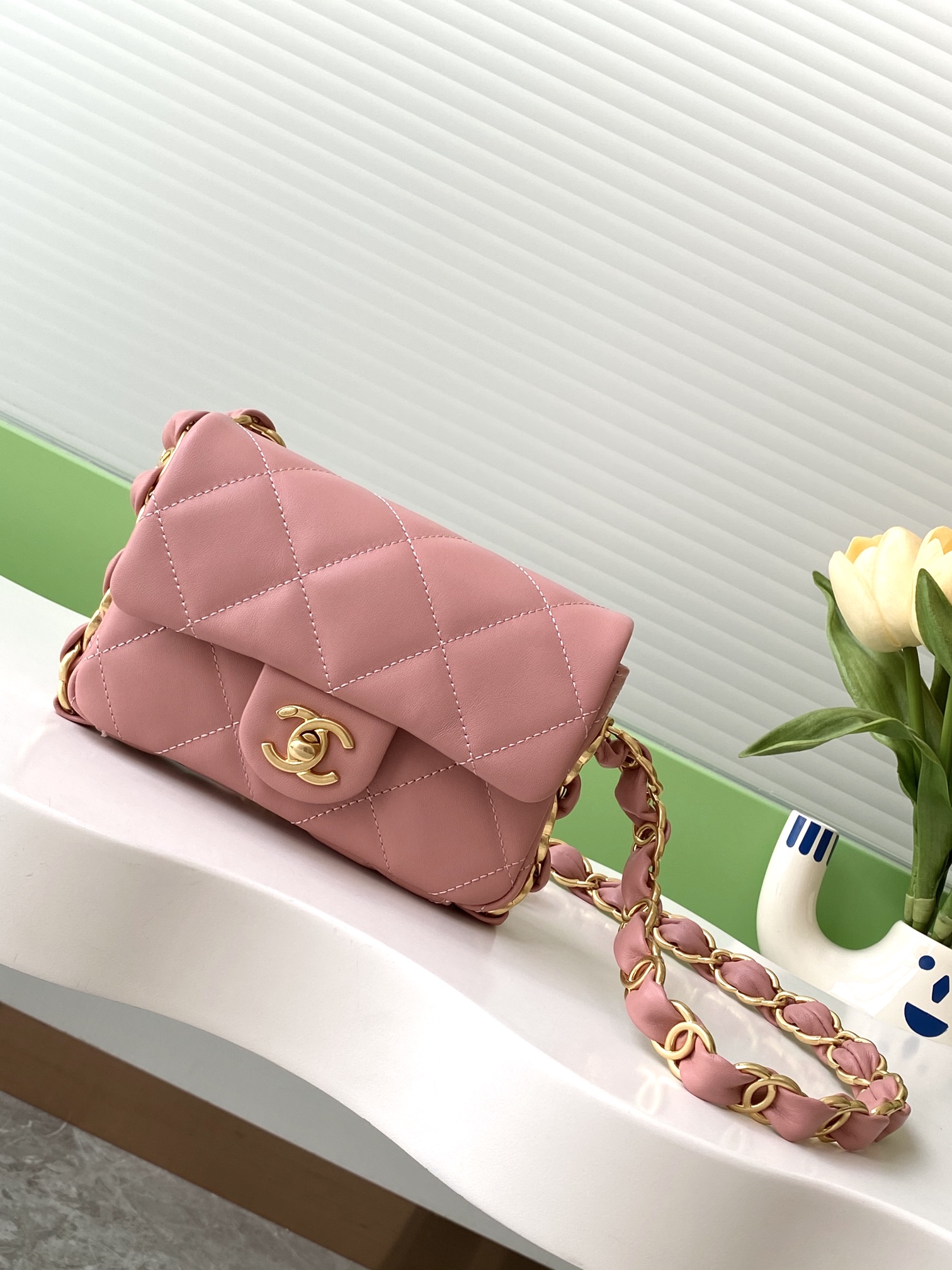 Chanel Classic Flap Bag Sacs À Bandoulière & À Épaule La chaîne