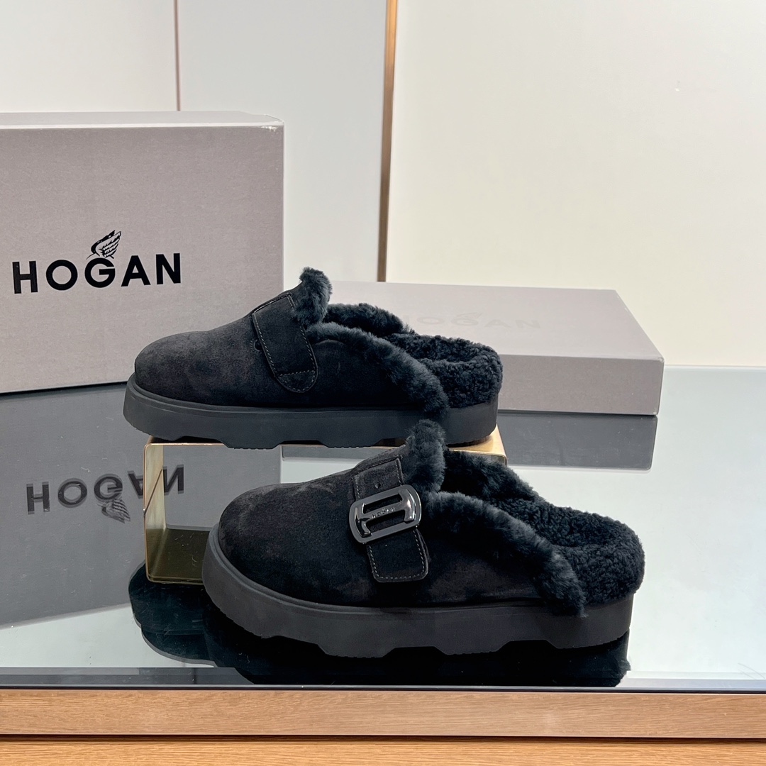 Hogan H625 Series: Stylish & Comfortable Winter Slippers in 2 Colors - 图片 3