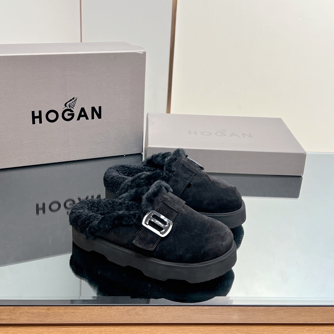 Hogan H625 Series: Stylish & Comfortable Winter Slippers in 2 Colors - 图片 5