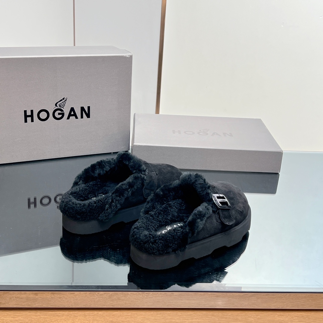 Hogan H625 Series: Stylish & Comfortable Winter Slippers in 2 Colors - 图片 4