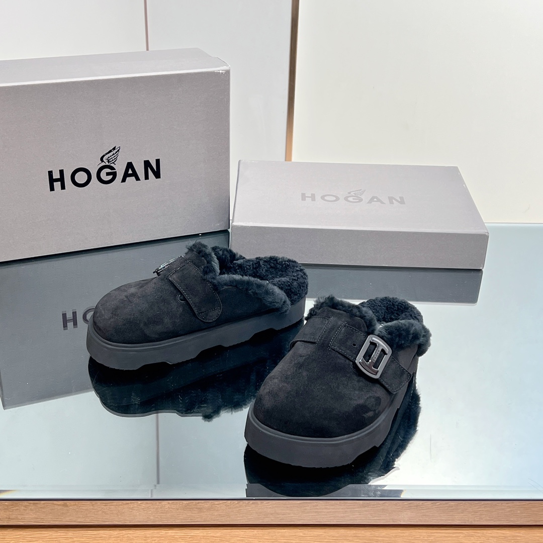 Hogan H625 Series: Stylish & Comfortable Winter Slippers in 2 Colors - 图片 2