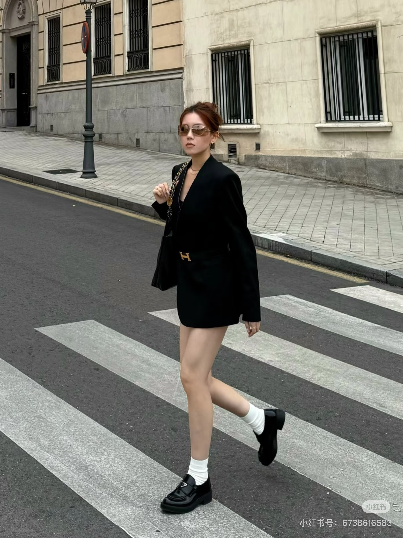 NO:466315,Pictures of internet celebrity stars on foot, loafers, loafers19860909网红明星上脚图,乐福鞋,loafers,Women's Shoes