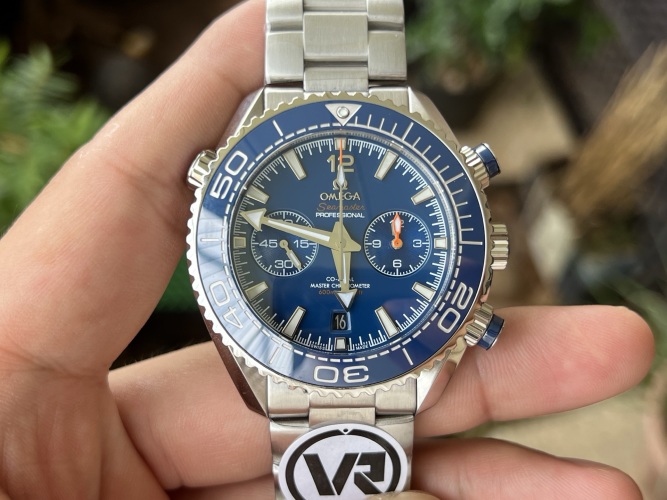 Omega Seamaster Planet Ocean Chronograph Blue Dial Stainless Steel Watch 1 Omega Seamaster Planet Ocean Chronograph Blue Dial Stainless Steel Watch