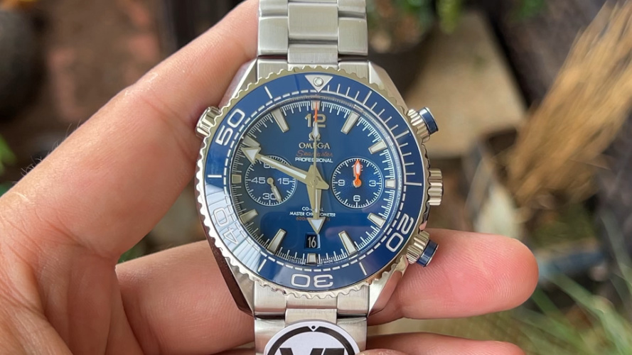 Omega Seamaster Planet Ocean 600M Chronograph Automatic Blue Dial Watch 1 Omega Seamaster Planet Ocean 600M Chronograph Automatic Blue Dial Watch