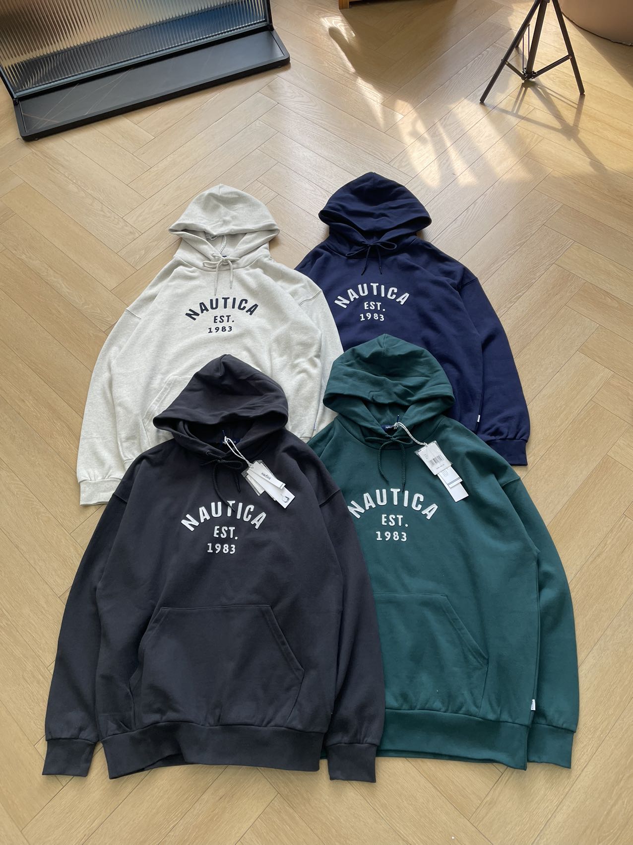 Nautica 1983 Series Embroidered Hoodie Classic Cityboy Style 3 a1730177341898 7322