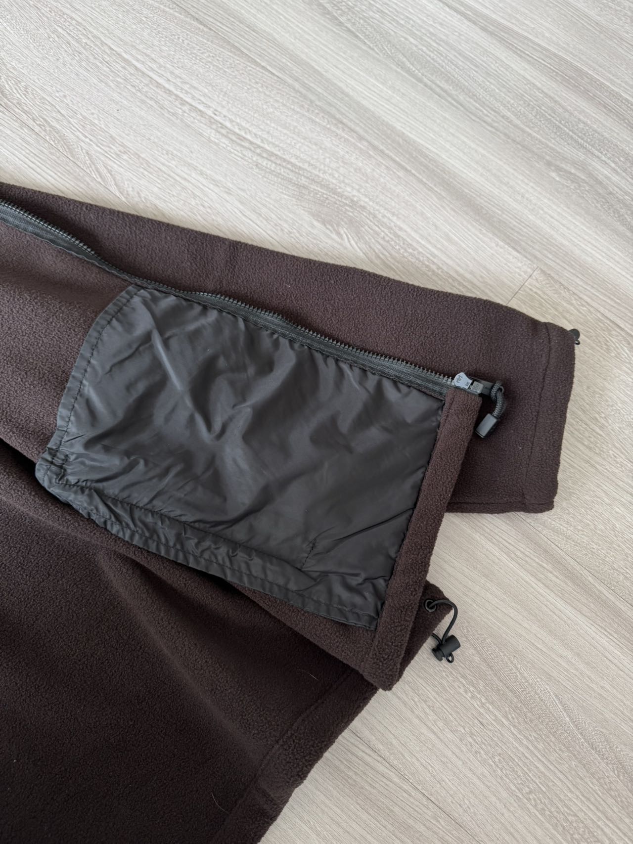 Miu Miu Brown Fleece High Neck Jacket Slim Fit Unisex Style 9 a1760533798571 8370