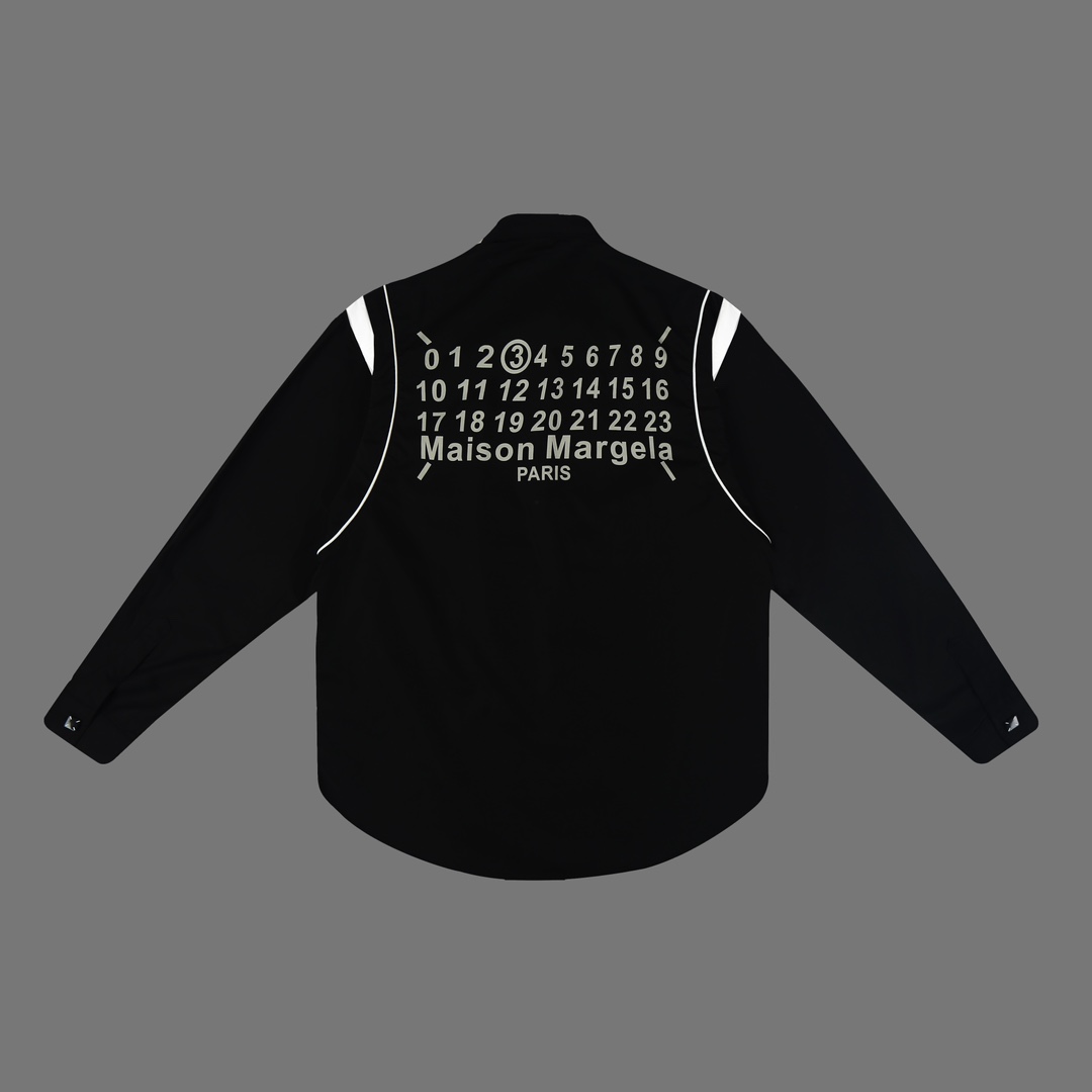 Designer 2024s Magella MM6 Shirts with Custom Buttons and Cotton Fabric - 图片 3