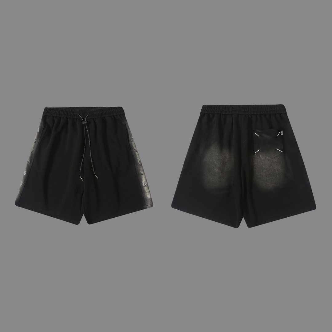 Margiela maison margiela mm6 pantalones cortos con caída lavado a la piedra desgastado🔥S M L XL