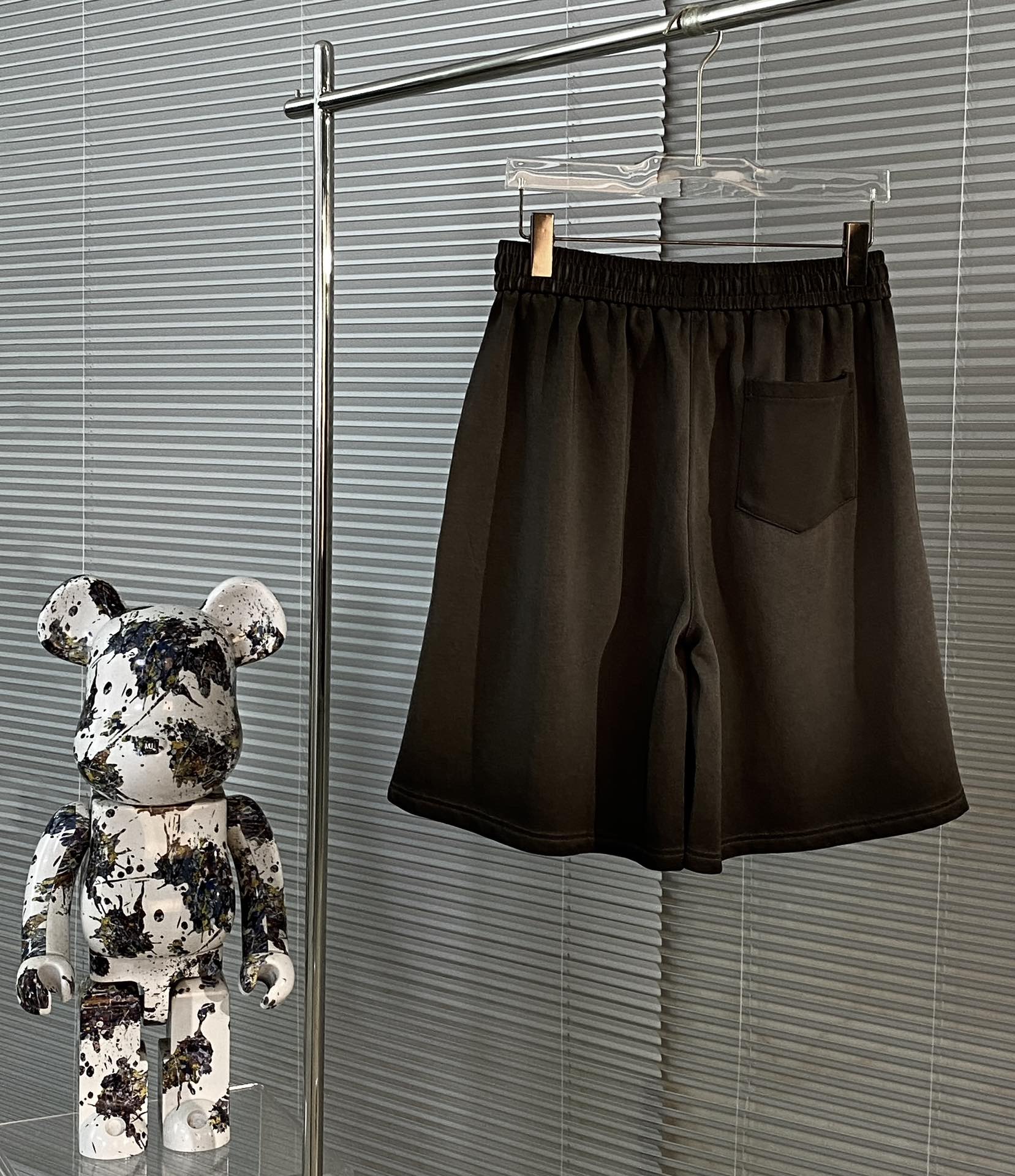 MJ Designer’s new MM6/jlShorts Madison margiela retro-water washing tycoon embroidery shorts SMLXl - 图片 2