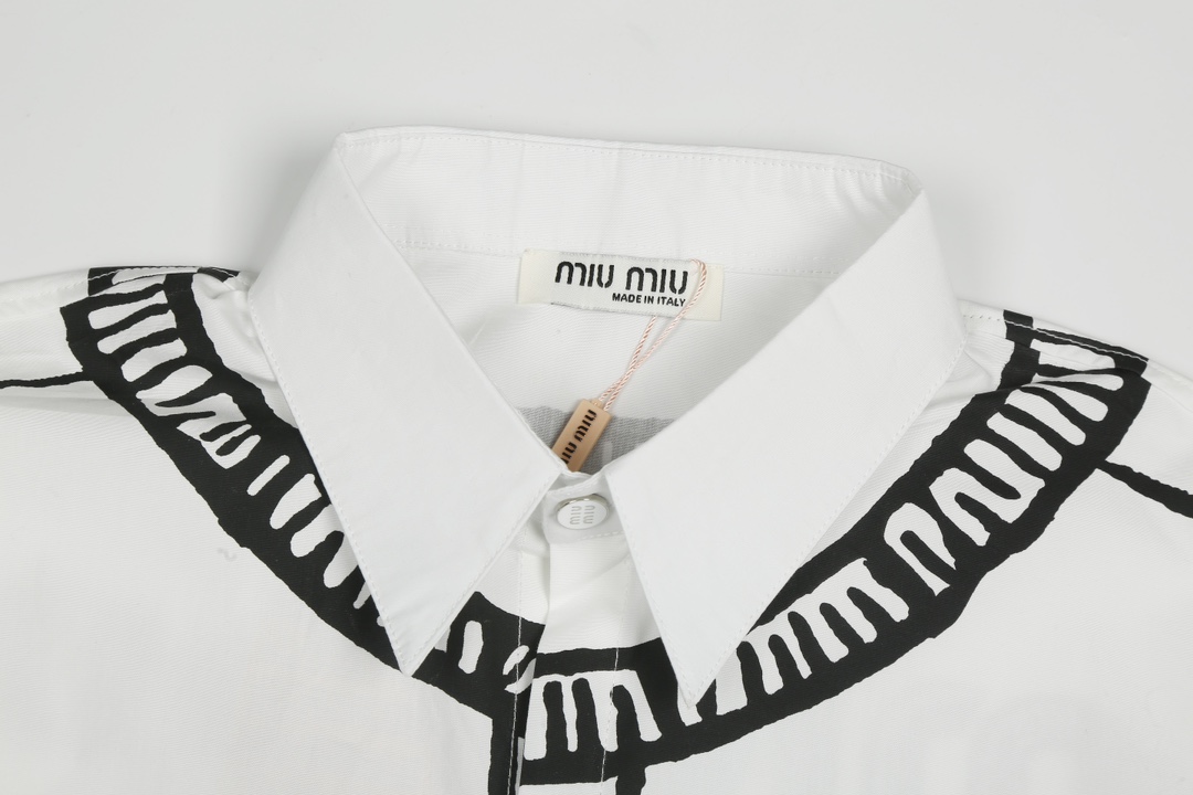 New Miu Miu Summer Collection: 25 Shirts, 50 Coats, Exclusive Custom Buttons - 图片 9