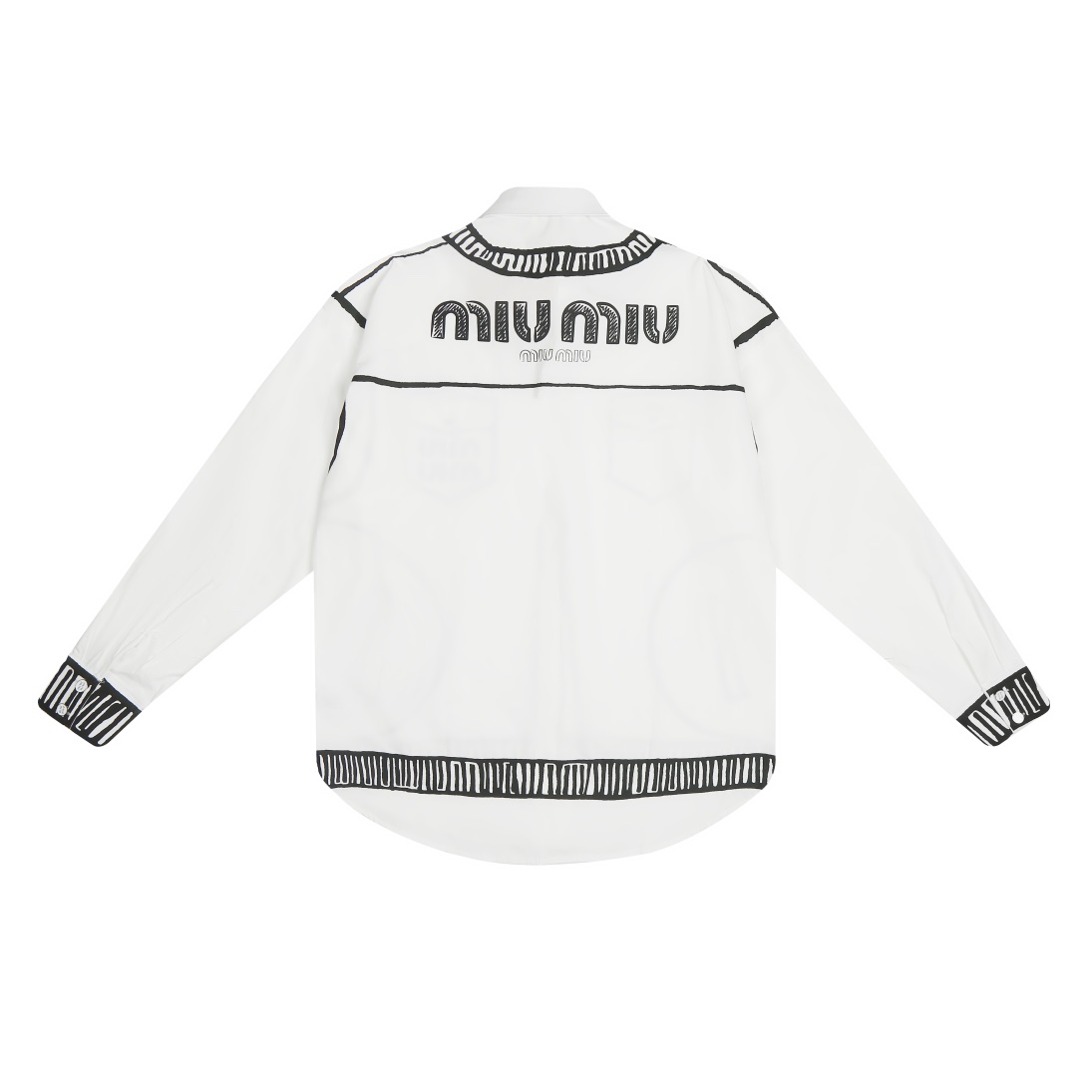 New Miu Miu Summer Collection: 25 Shirts, 50 Coats, Exclusive Custom Buttons - 图片 5
