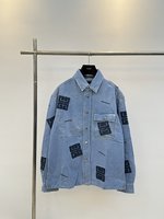 Givenchy Clothing Coats & Jackets Embroidery Unisex Cotton