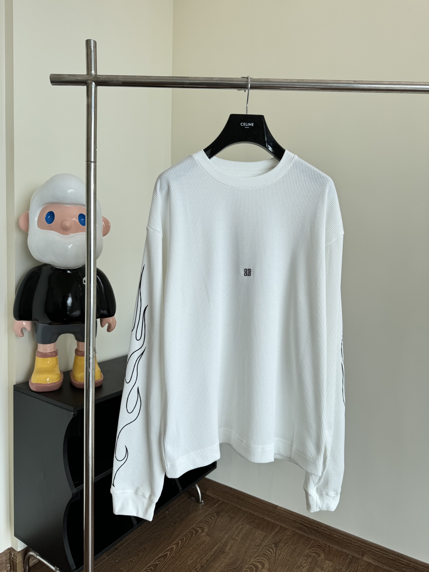 Givench*/GvC Camiseta de manga larga limitada del Año del Dragón con estampado de dragón 4G de Givenchy Talla…