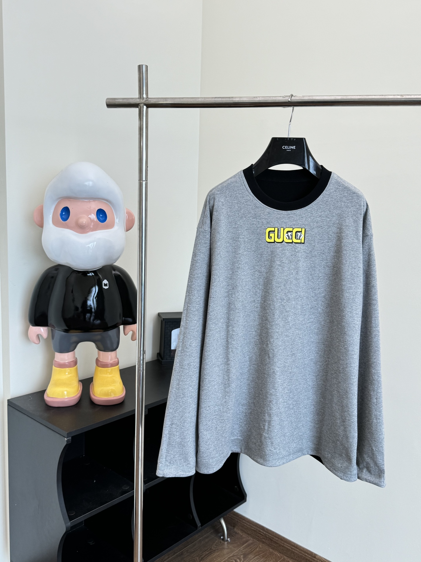Gucc*/Gucci Colección cápsula primavera-verano 24 camiseta de manga larga reversible Talla: S/M/L Gucc* última colabora…