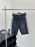 Balenciaga Clothing Jeans Shorts Cotton Summer Collection Vintage
