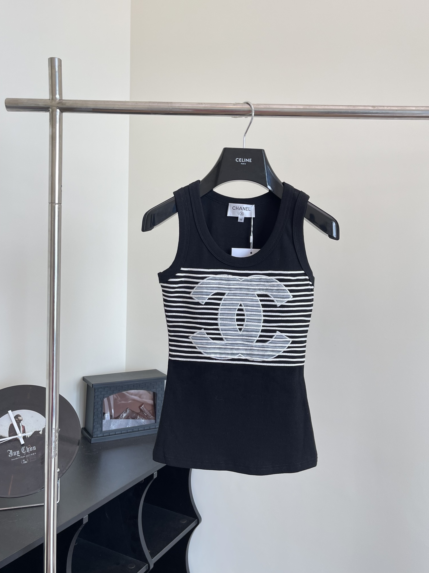 Chanel Clothing Tank Tops&Camis Cotton Knitting