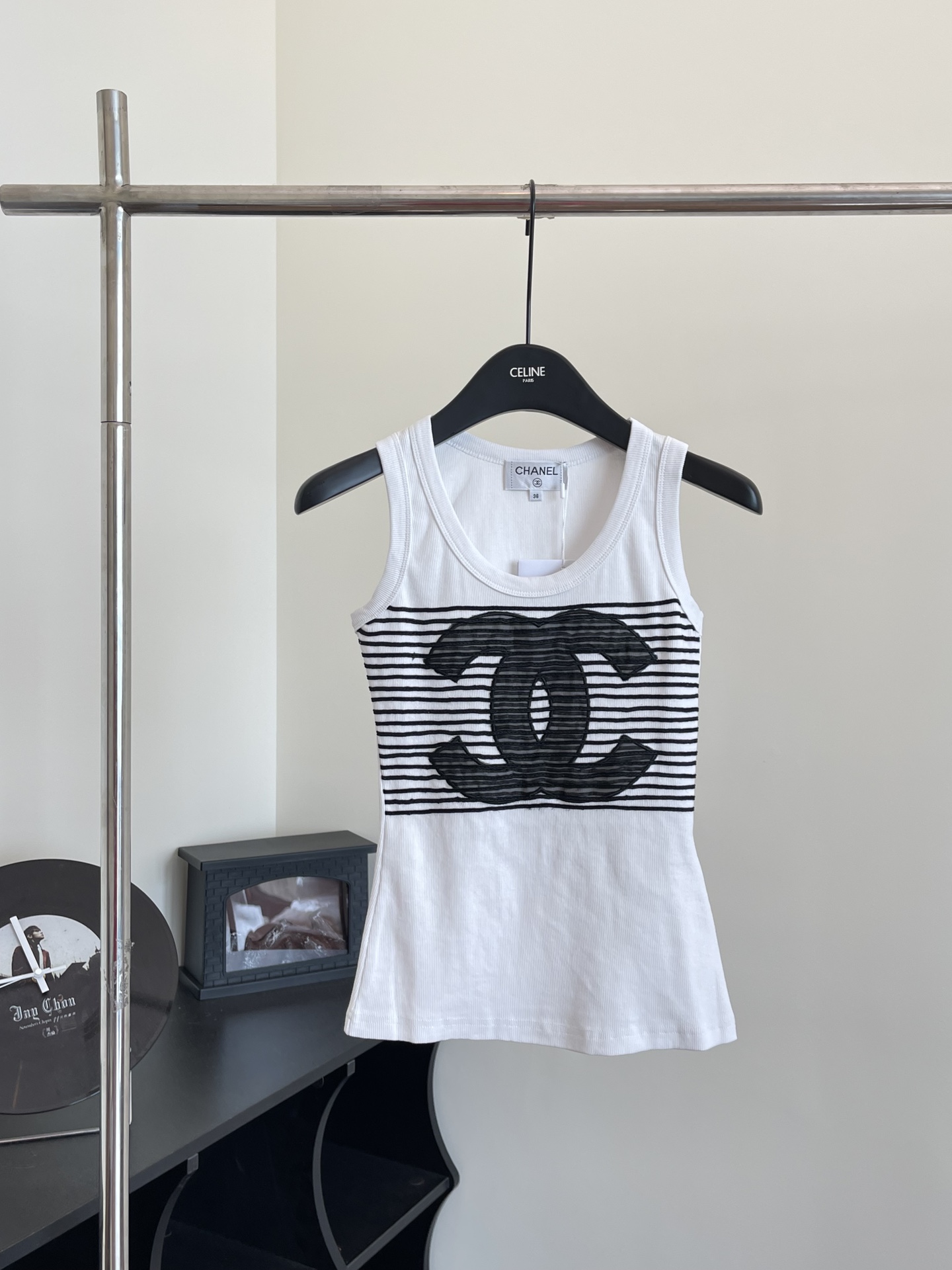 Chanel Clothing Tank Tops&Camis Cotton Knitting
