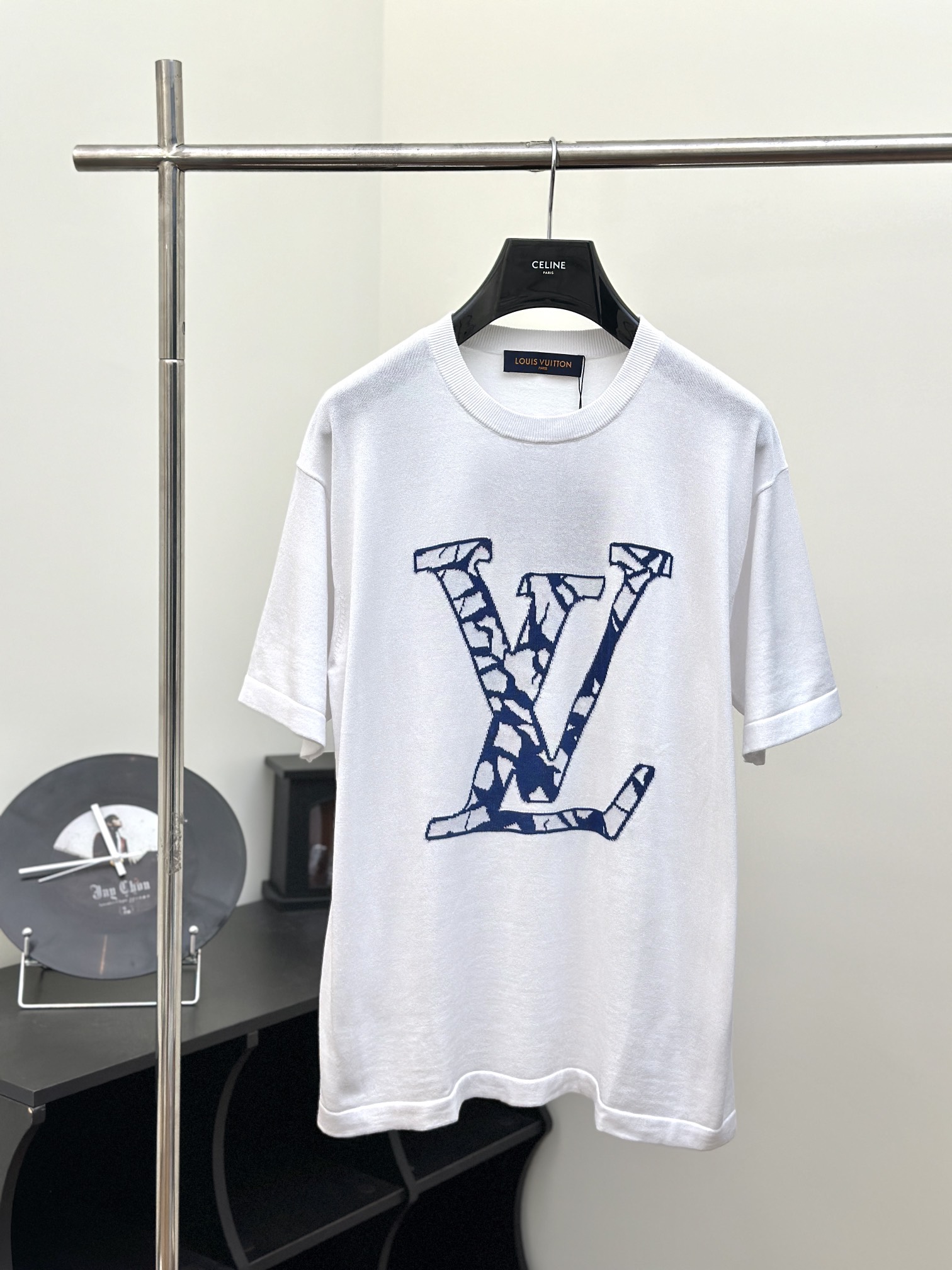 Louis Vuitton Clothing T-Shirt Unisex Knitting Fall/Winter Collection Casual
