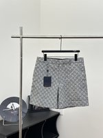 Louis Vuitton Clothing Shorts Knockoff Highest Quality
 Black Grey White Knitting Spring/Summer Collection