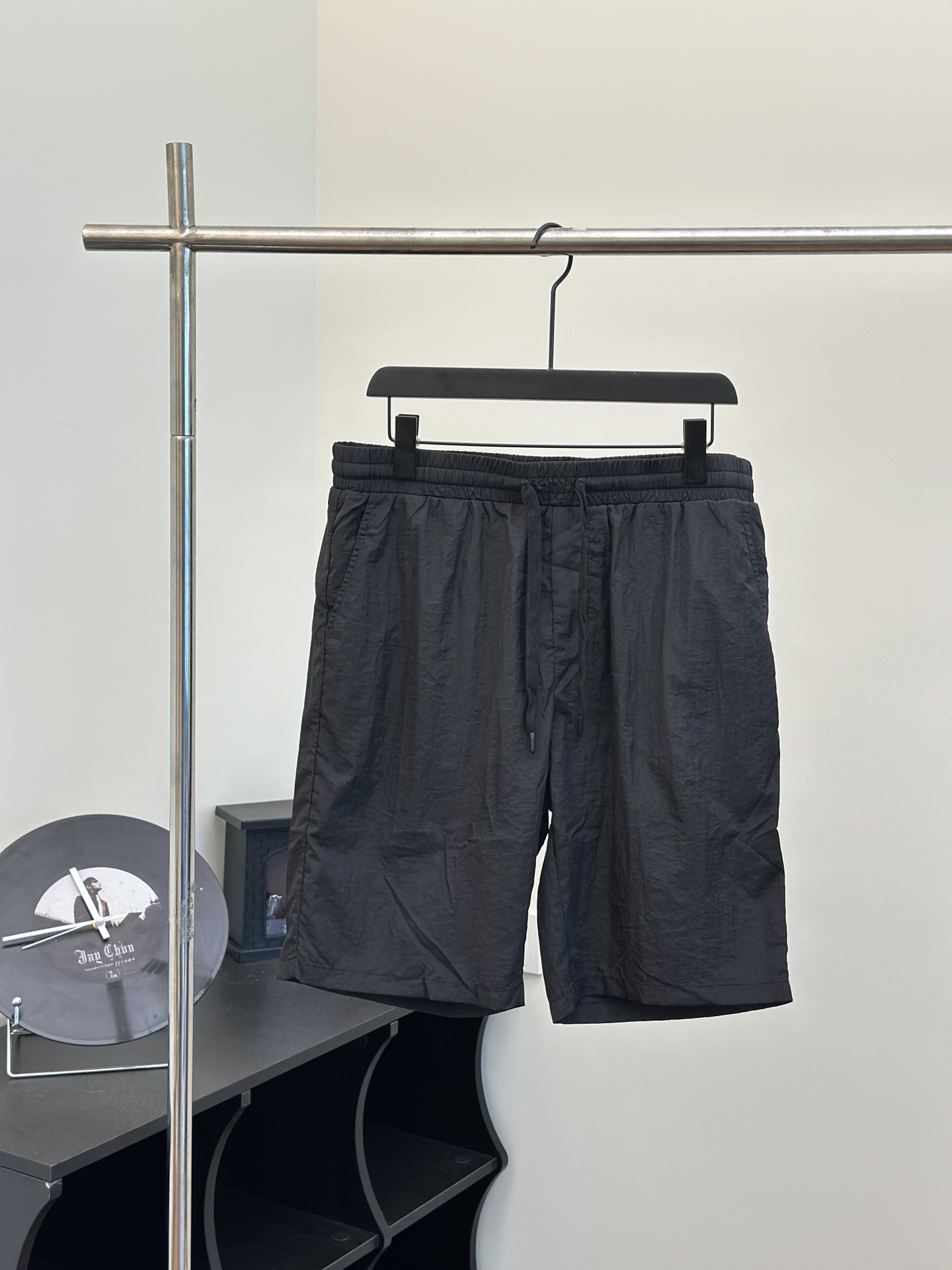 Burberr*/Burberry 24SS caballero caballo nailon pantalones cortos Talla: M/L/XL/XXL/XXL Pantalones cortos con cordón, c…
