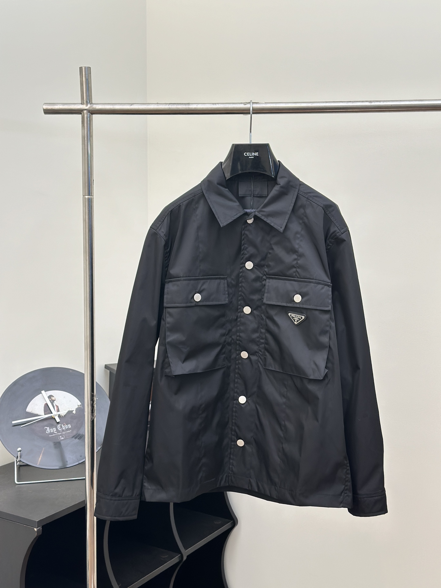 Prada Clothing Coats & Jackets Nylon Spring Collection Long Sleeve