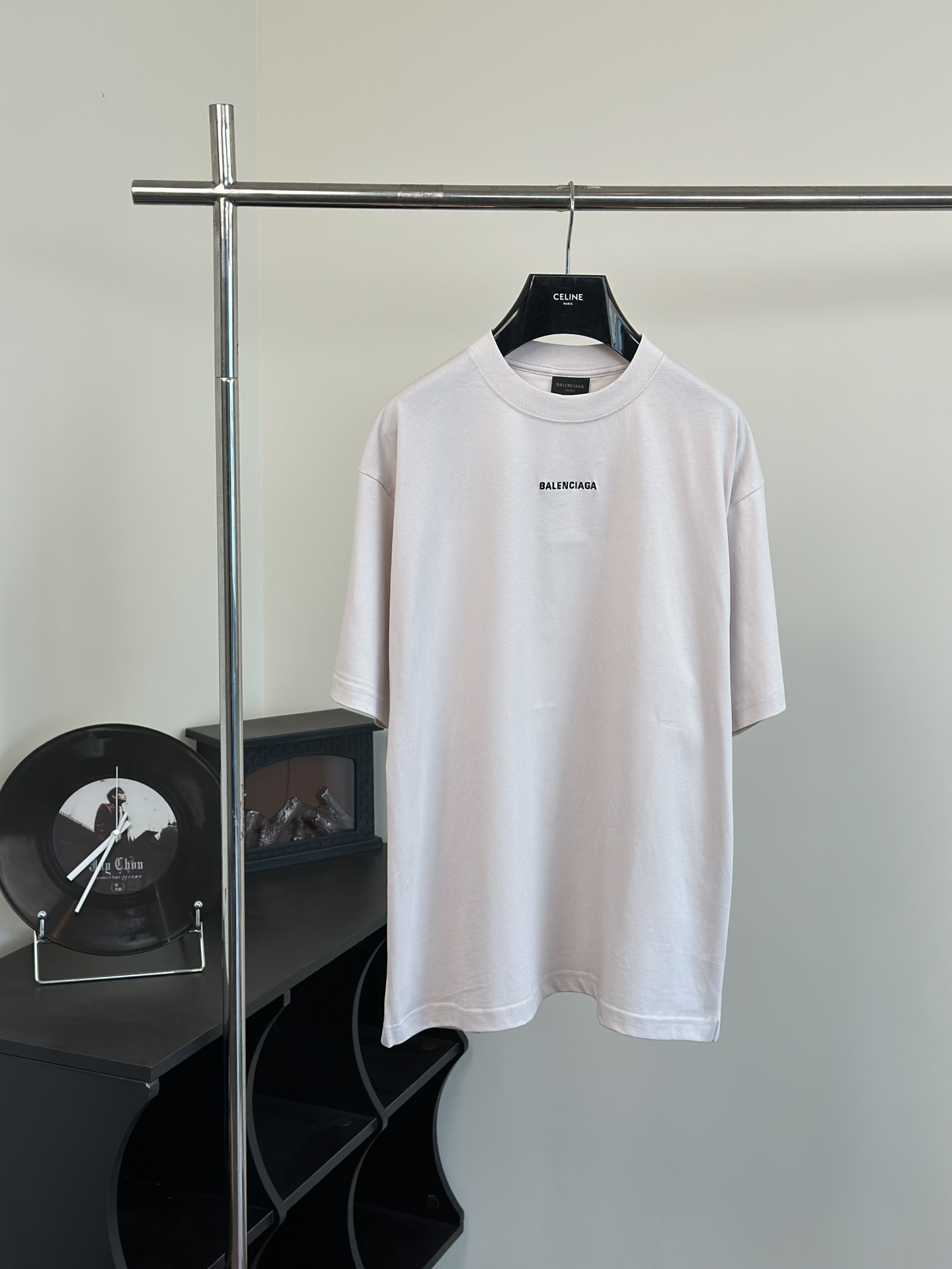 Balenciaga Clothing T-Shirt Embroidery Cotton Short Sleeve