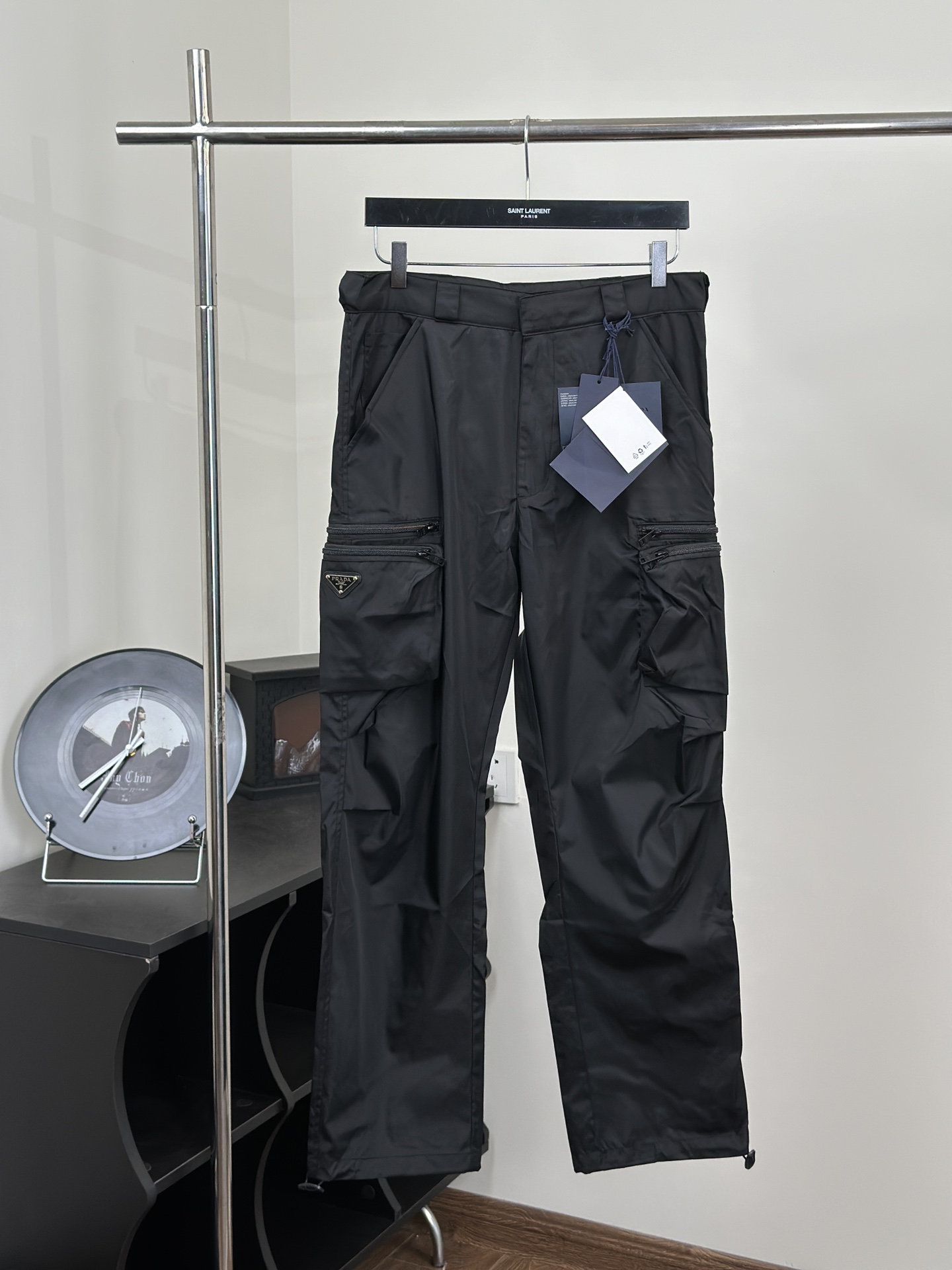 Prada Clothing Coats & Jackets Pants & Trousers Nylon Plastic Spring/Summer Collection Fashion