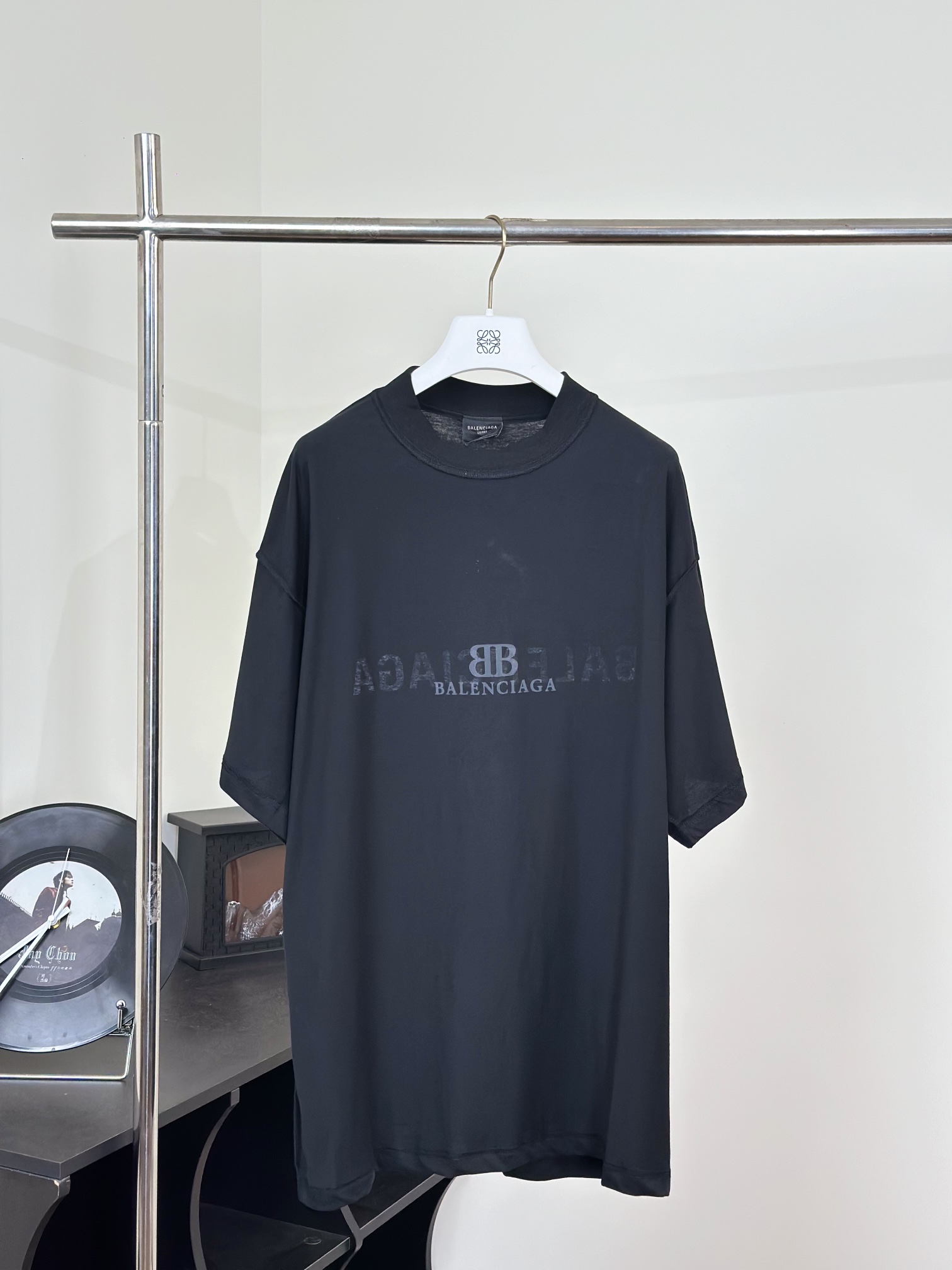 Balenciaga Clothing T-Shirt Printing Unisex Combed Cotton Short Sleeve