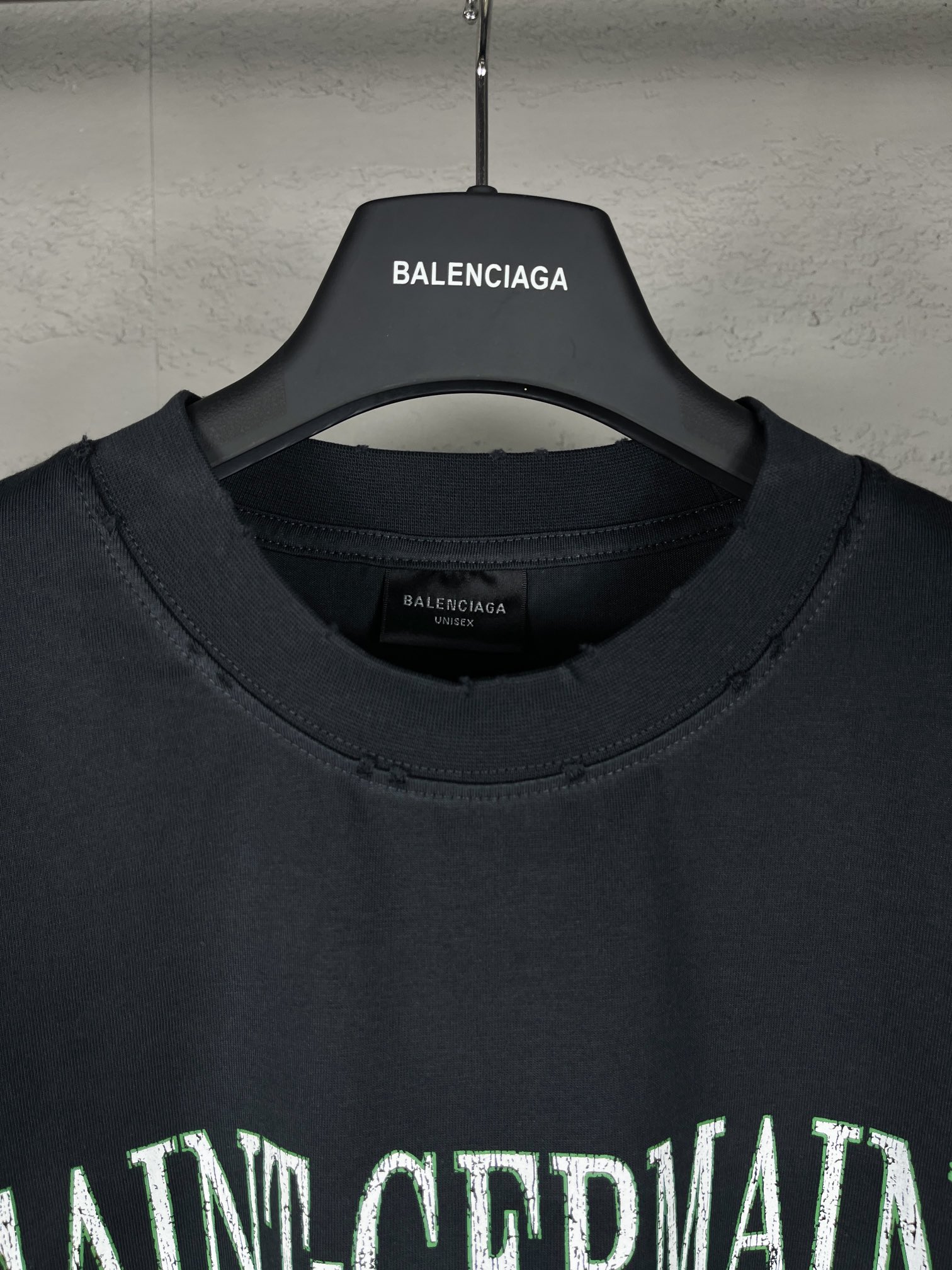 High-end Women’s Clothing: BALENCI*GA/Paris.SS24 Short-Sleeved T-Shirts, Parisian Fabric, Eco-Friendly Stamps - 图片 6