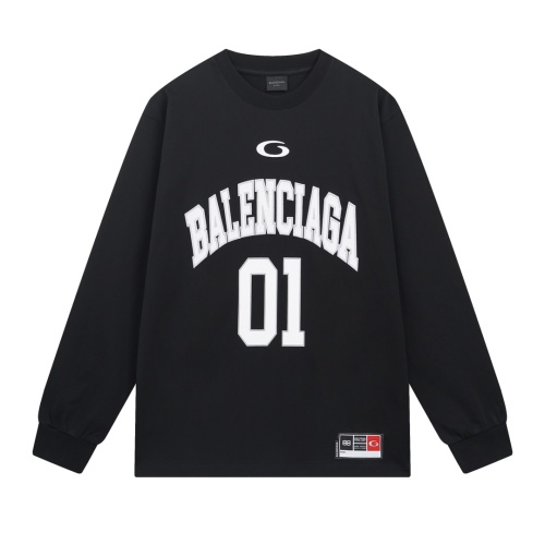 Balenciaga 2025 SS Basketball Jersey Embroidered Printed Crew Neck Long Sleeve 1 Balenciaga 2025 SS Basketball Jersey Embroidered Printed Crew Neck Long Sleeve