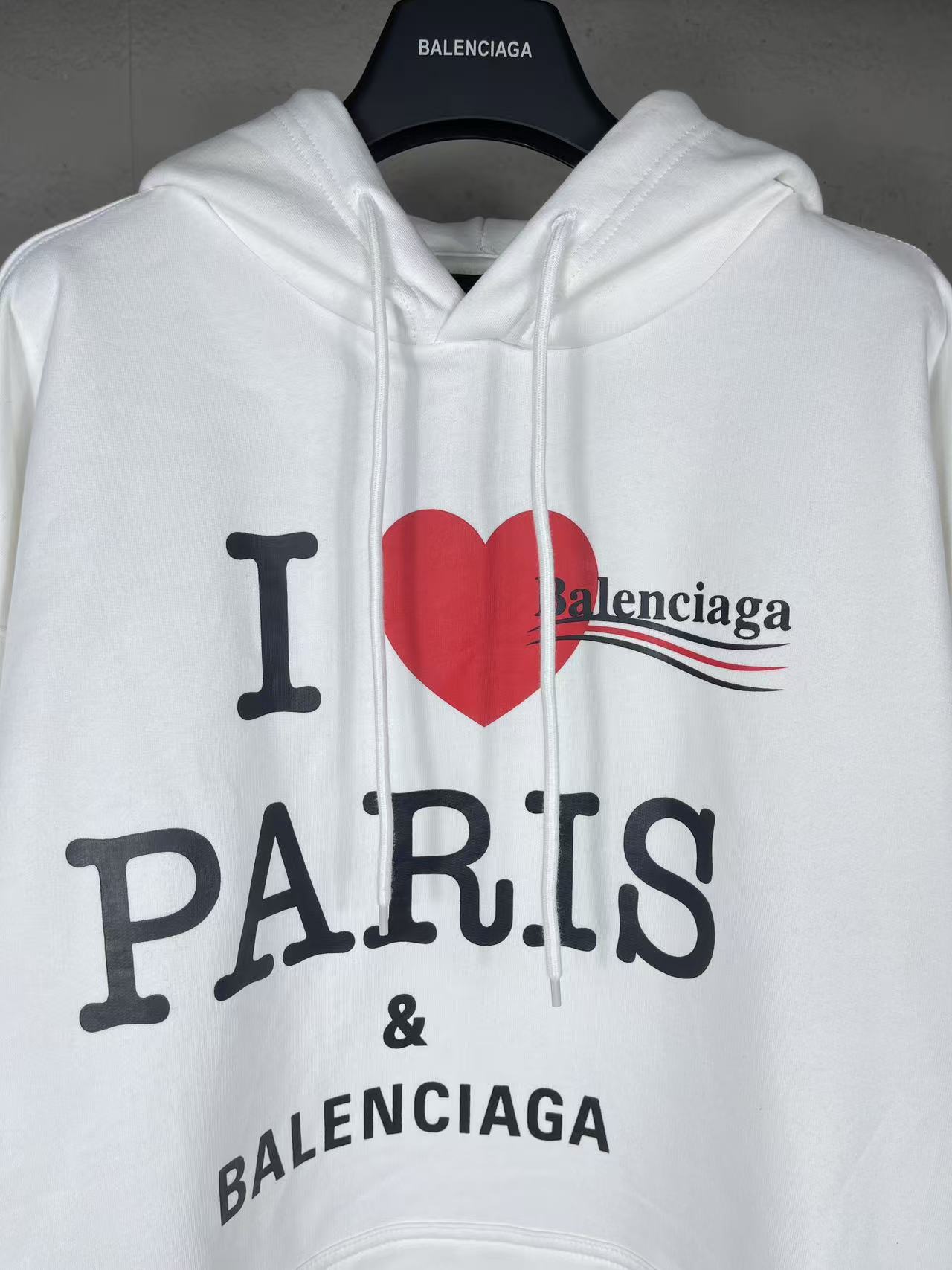 Balenciaga SS25 Sudadera con Capucha Edición Limitada 'I Heart Paris' 6 i1741370021958 2512 0 4
