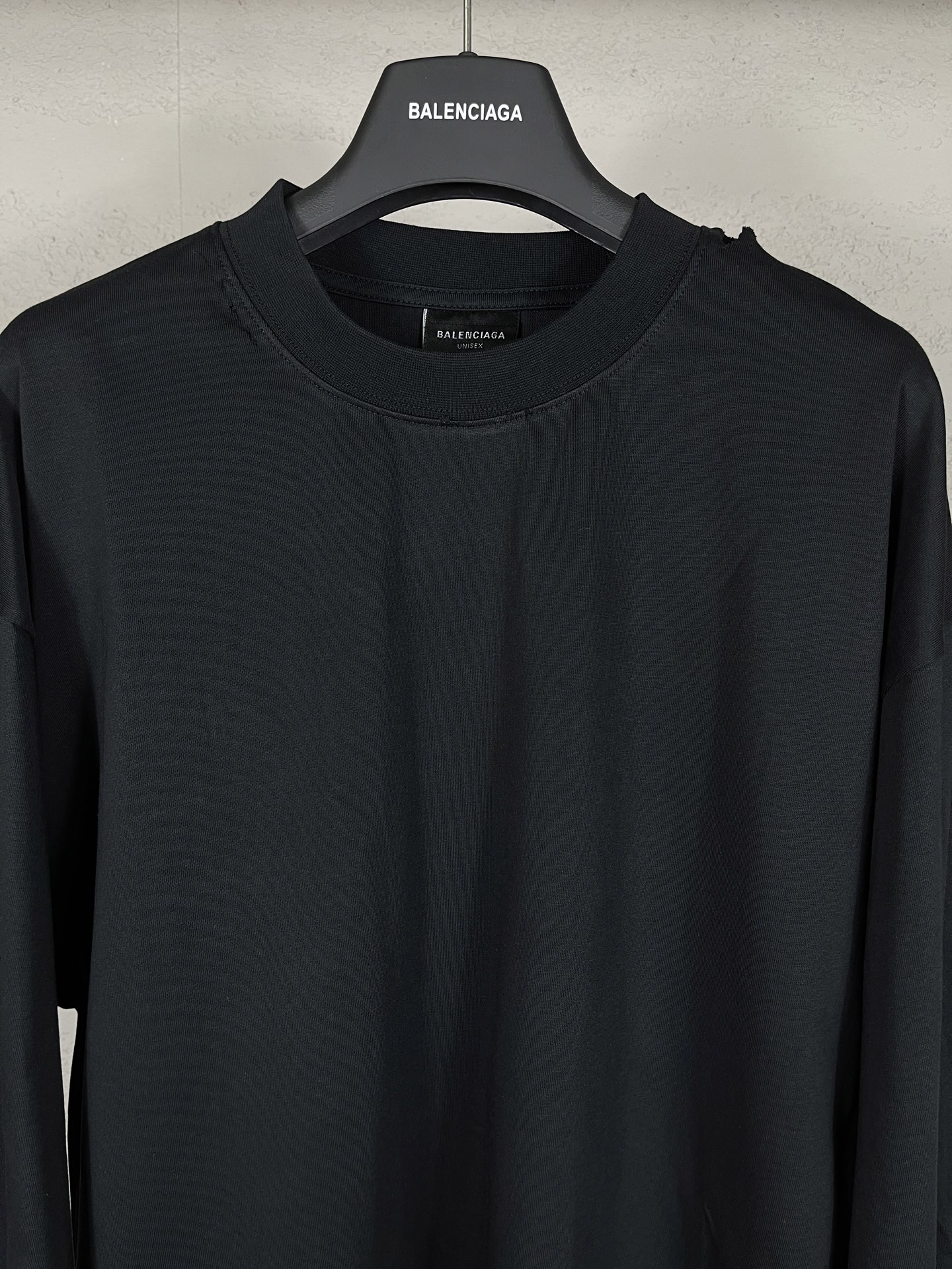 Review: P209 BALENTCI*GA/Paris 25ss Top Version Duct Tape Plaster Long-Sleeve T-shirt - 图片 4