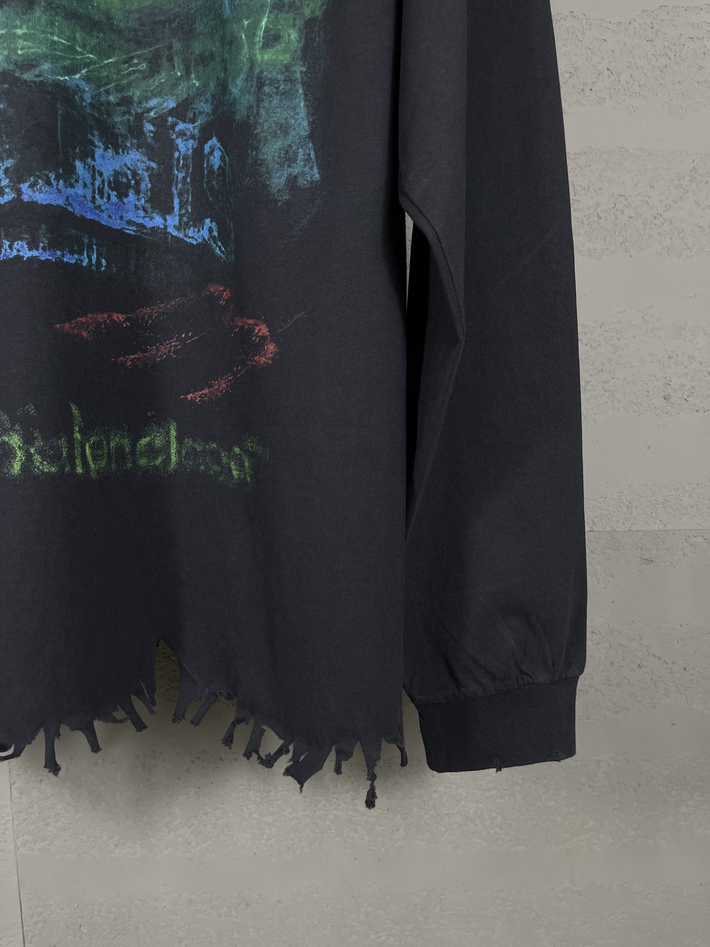 Paris Balenciaga Official Network Quality Top Version Detail Map with New Book and Ink-Brushing Design - 图片 6