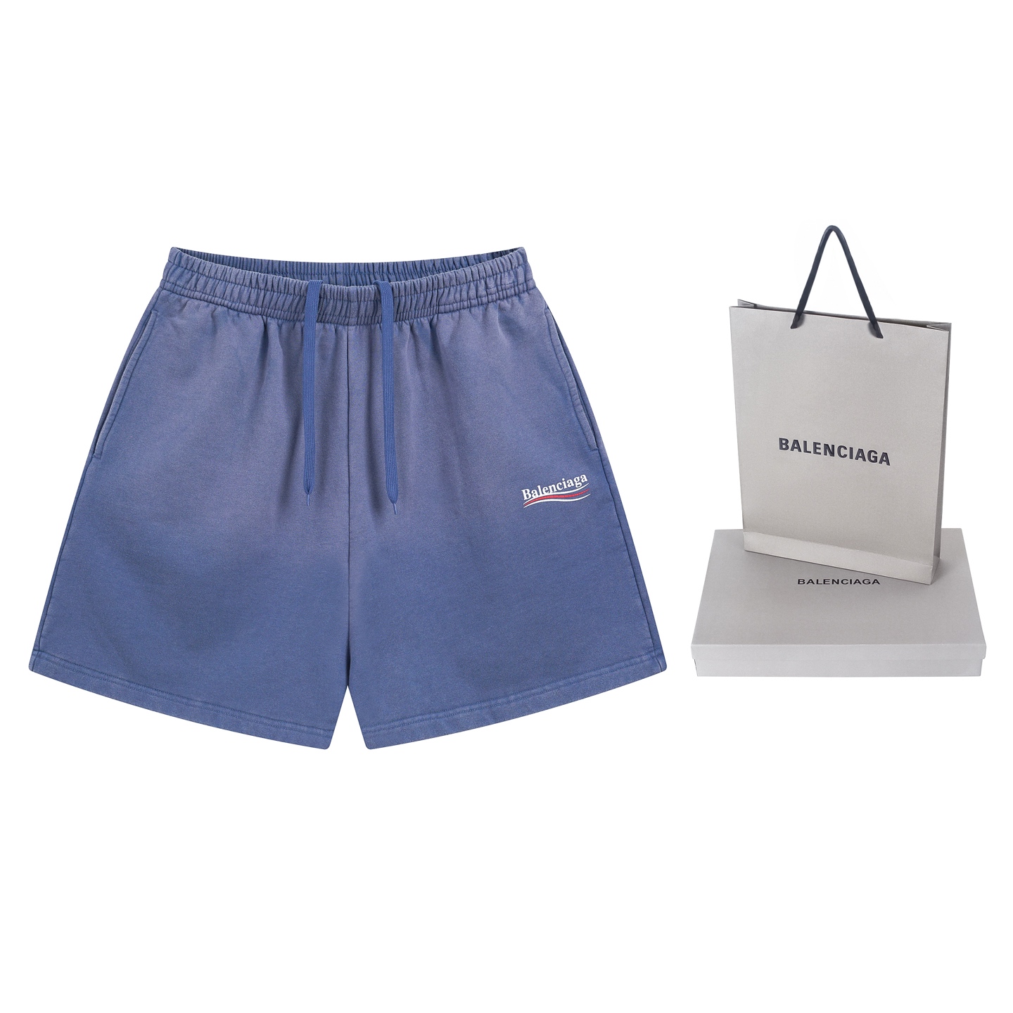 NO:431980,Real photos [Top version. Official website quality] BALENCI*GA/Paris. 2025 new model. The classic sea wave print wash water and worn shorts. The brick cabinet is synchronized. The authentic product is developed as soon as possible, and the printing comparison is happy!  The fabric is made of Paris ZP fixed wool cotton wool sweater, weighing 460 grams, and the cloth surface is clean. The cloth pattern is clear, the feel is soft and comfortable. The printing is made of imported environmentally friendly paddle letters, and the effect is three-dimensional. The style is loose. The same style for men and women. Code BL257025 Color wash blue Size XS S M L,,balenciaga,hoodie,sweatshirts, shorts,alexander wang19860909实拍图【顶级版本.官网品质】BALENCI*GA/巴黎.2025新款 .前面经典海浪花印花洗水做旧磨烂短裤.砖柜同步.第一时间正品研制,欢印对比！面料采用巴黎ZP定织定染全棉毛圈大卫衣,克重460克,布面干净.布纹清晰,手感柔软舒适,印花釆用进口环保胶桨字母清晰,效果立体.版型釆用宽松版型. 男女同款 编码BL257025 颜色洗水蓝 尺码XS S M L,,balenciaga,hoodie,sweatshirts,shorts,alexander wang,Men's clothing