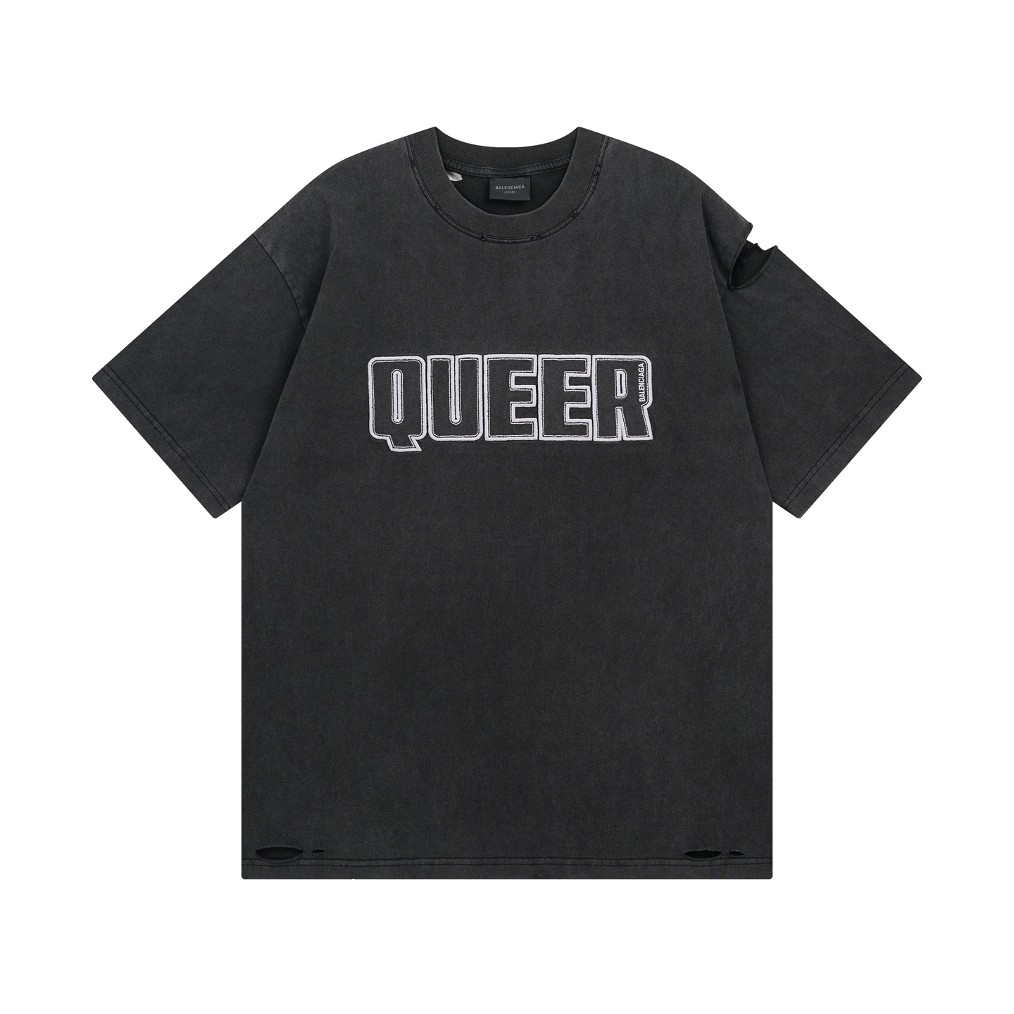 High-quality Women’s Clothes with Balenciaga Packaging: Paris-Woven Fabric, Embroidered Logo. - 图片 2