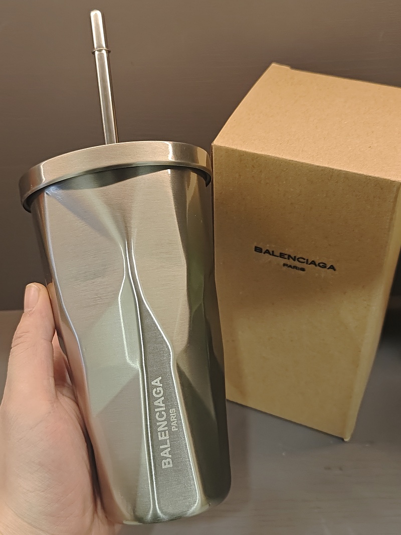 Balenciaga Objects Limited Series Stainless Steel Straw CupDo bloggers - Lifestyle