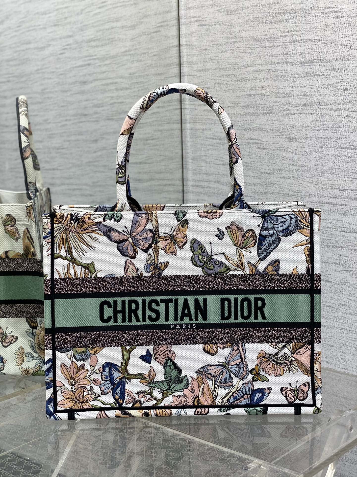 Dior Tote Bags Embroidery