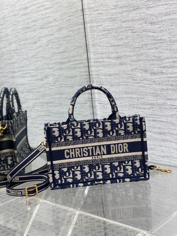 Dior Tote Bags High Quality 1:1 Replica Embroidery Fall/Winter Collection Oblique Mini