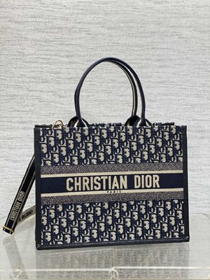 Dior Tote Bags Embroidery Fall/Winter Collection Vintage
