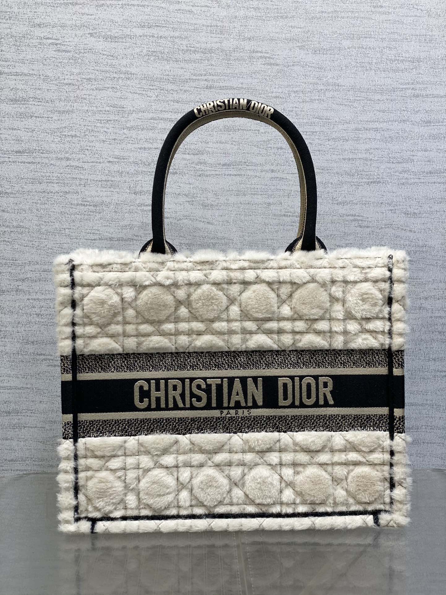 Dior Book Tote Plush Tote Bag