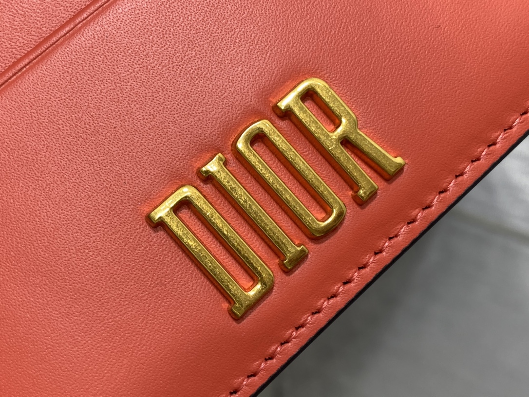 240 Dior Dior top original cowhide leather bag