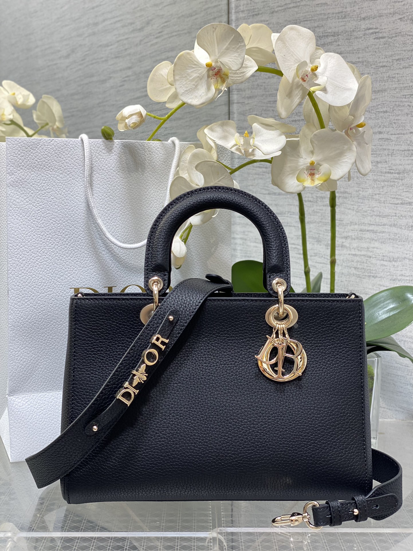 Dior Lady Sacs À Main Sacs À Bandoulière & À Épaule Cuir de vache