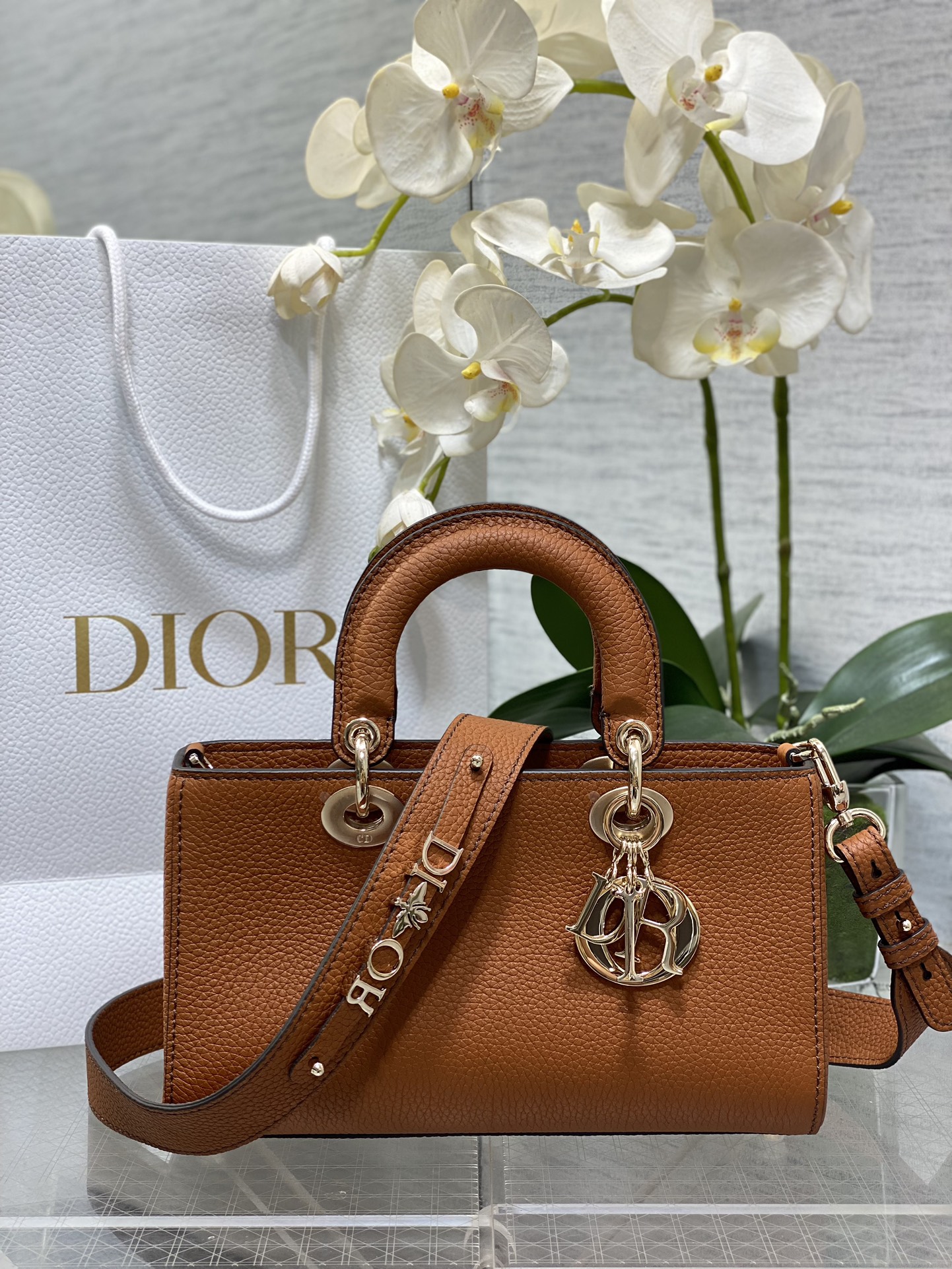 Dior Lady Sacs À Main Sacs À Bandoulière & À Épaule Cuir de vache