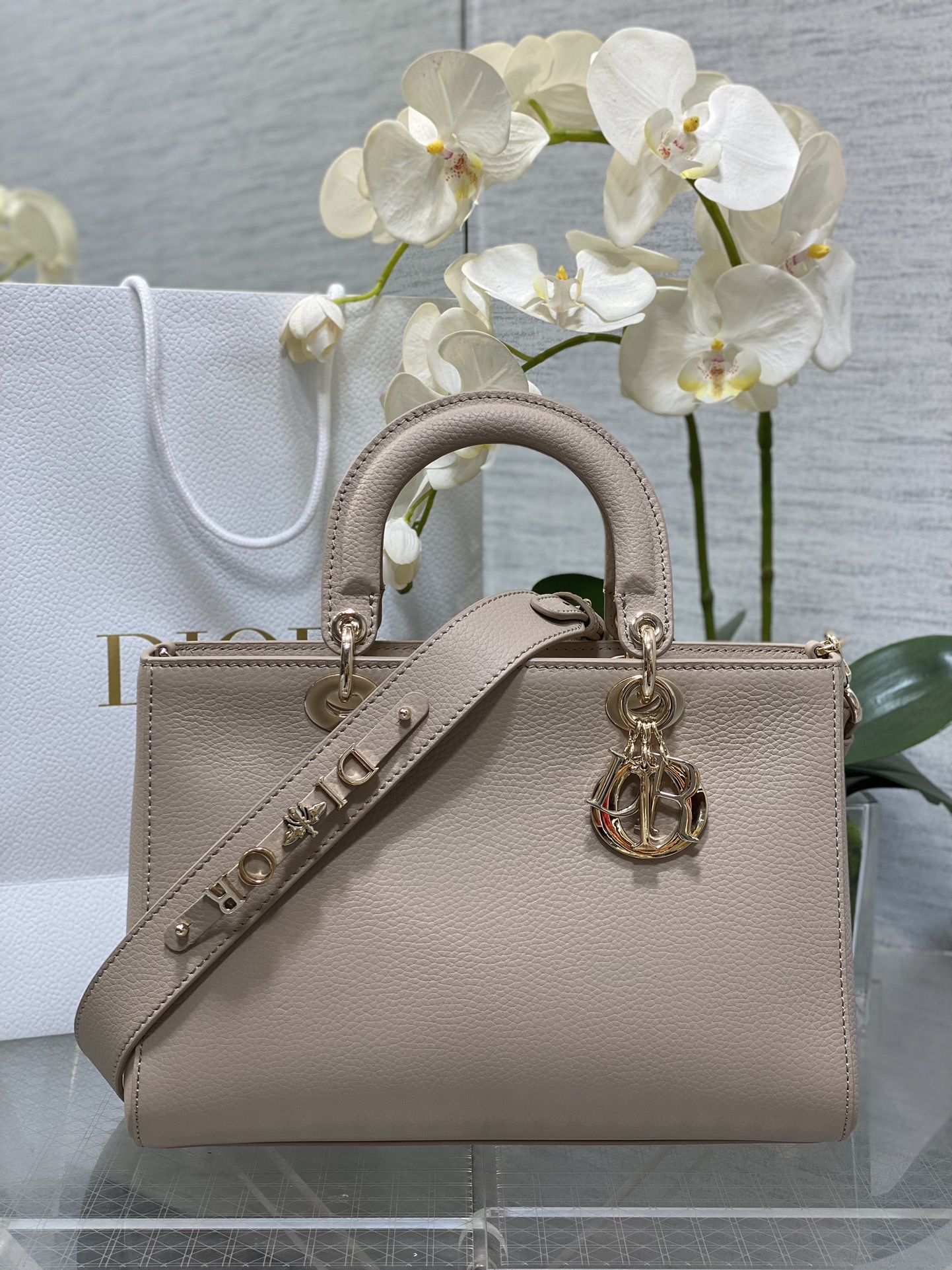 Dior Lady Sacs À Main Sacs À Bandoulière & À Épaule Cuir de vache